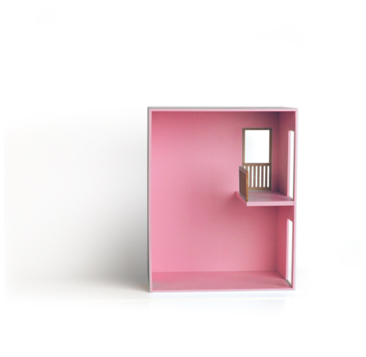 Maison de poupée design - Mezzanine - Rose